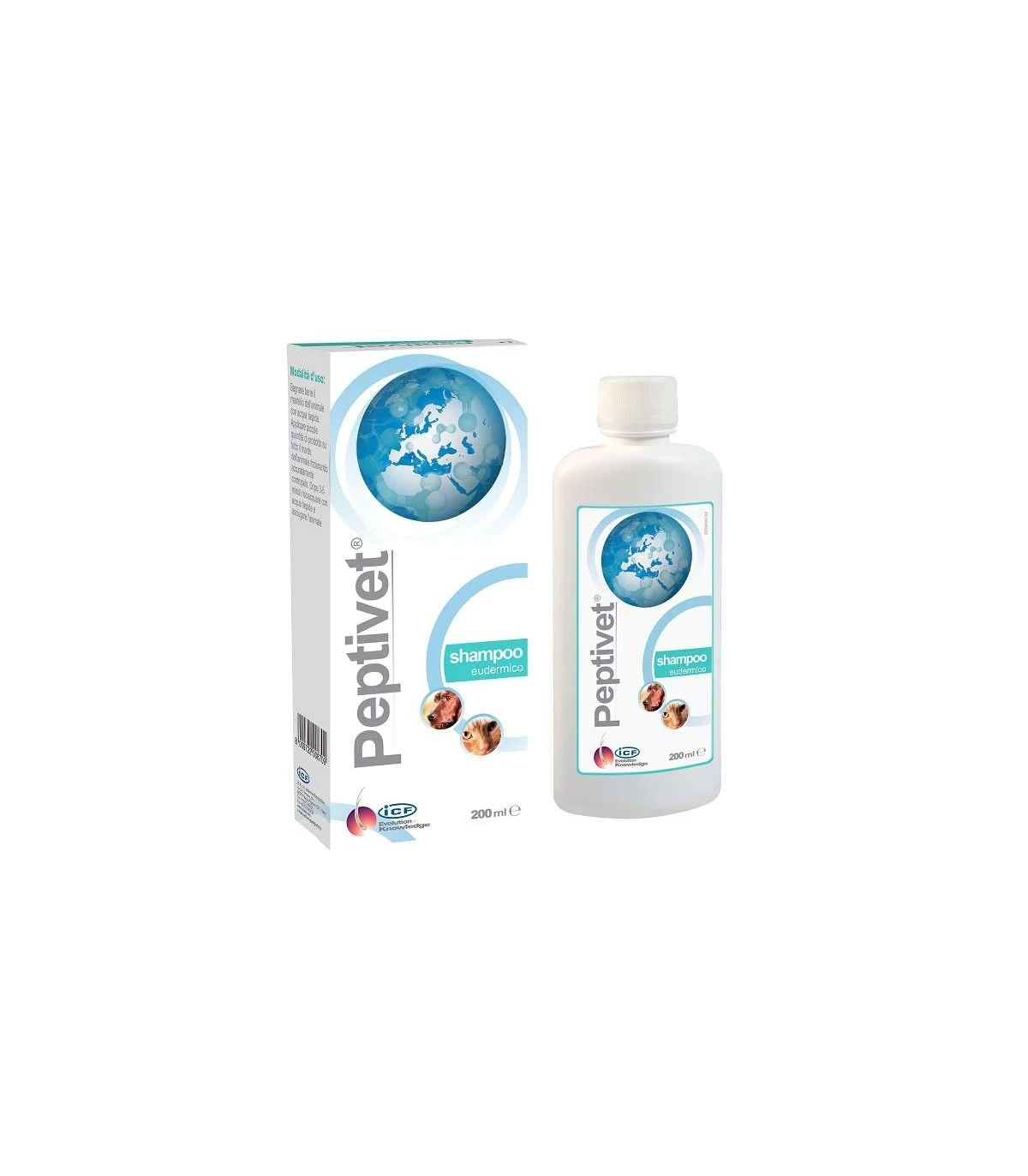 Icf Peptivet Shampoo 200 Ml 3 Icf Peptivet Shampoo 200 Ml