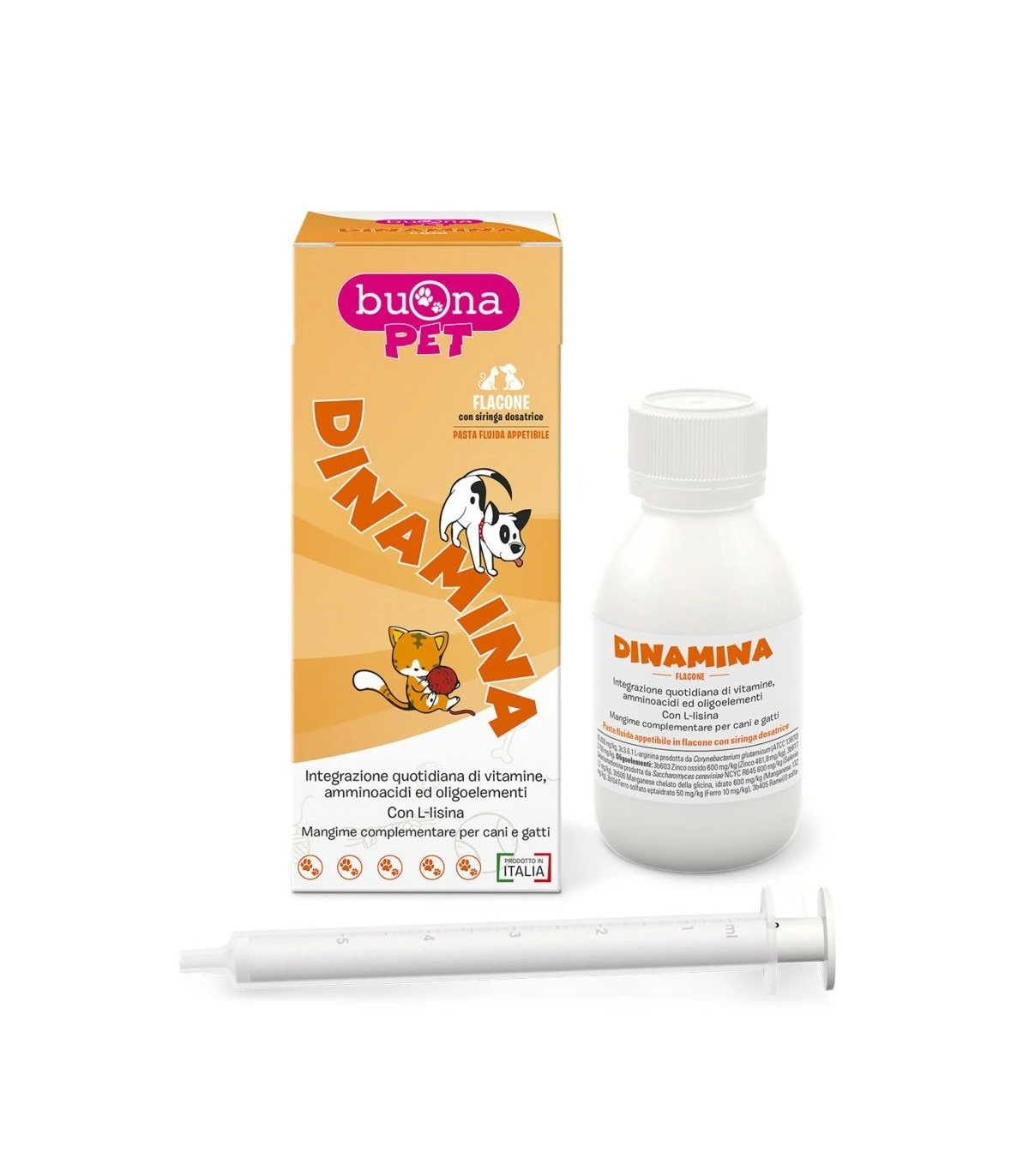 Buona Pet Dinamina Flacone 60 Ml 3 Buona Pet Dinamina Flacone 60 Ml