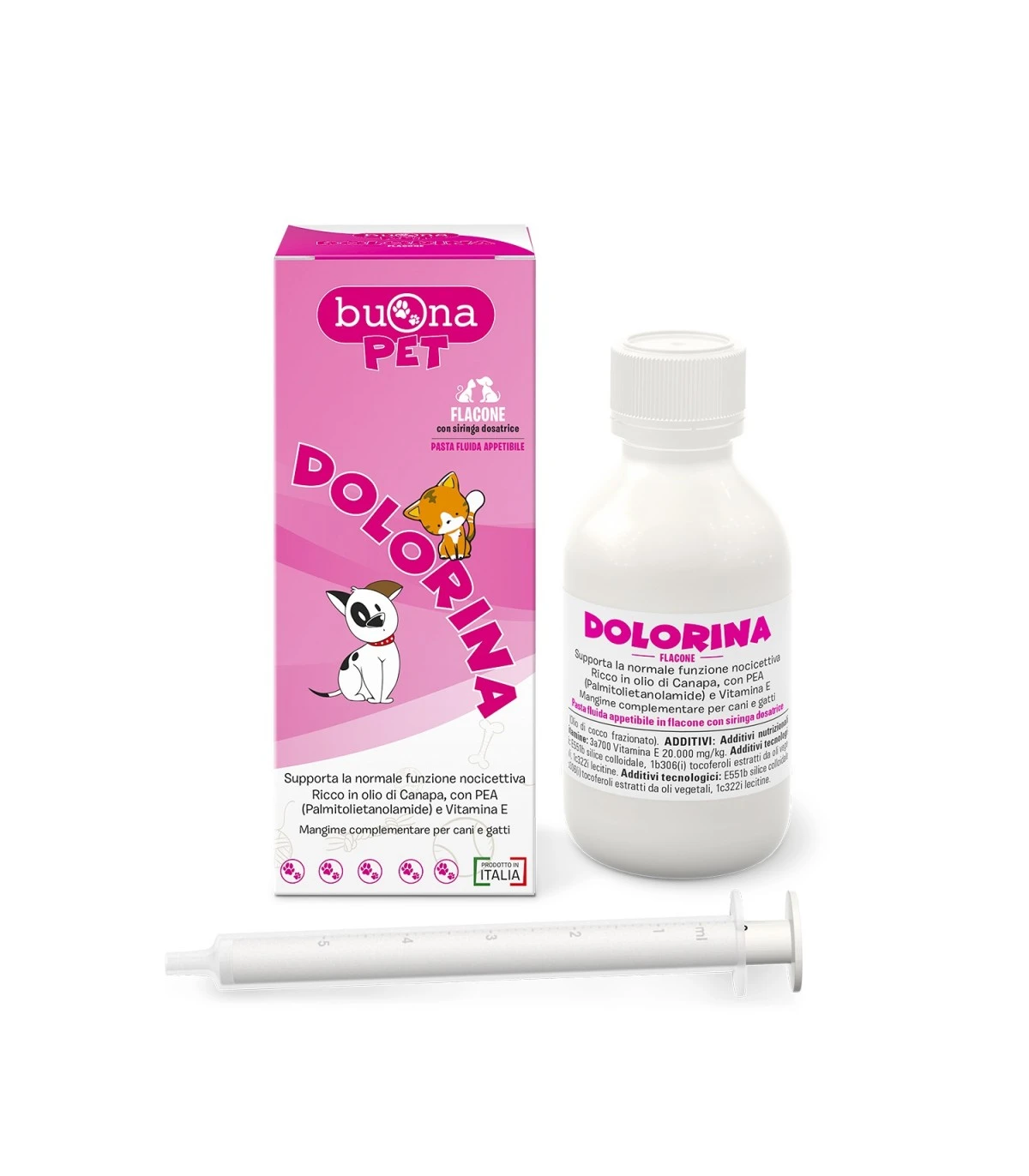 Buona Pet Dolorina Flacone 90 Gr 3 Buona Pet Dolorina Flacone 90 Gr