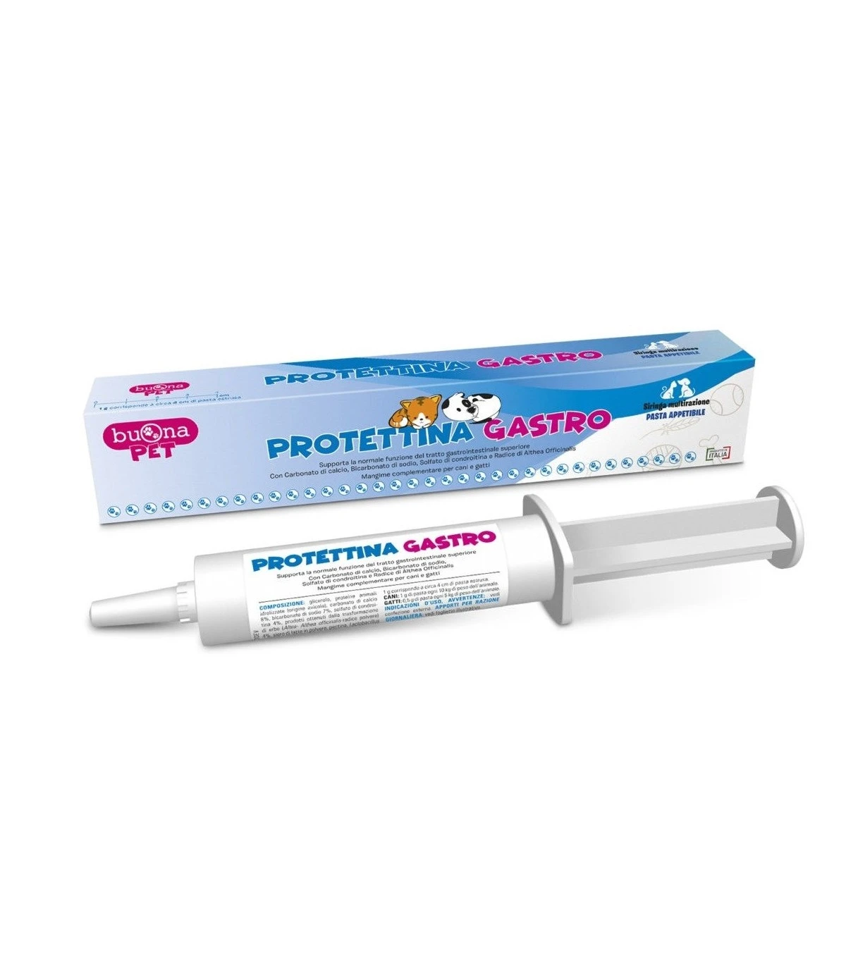 Buona Pet Protettina Gastro Pasta 30 Gr 3 Buona Pet Protettina Gastro Pasta 30 Gr