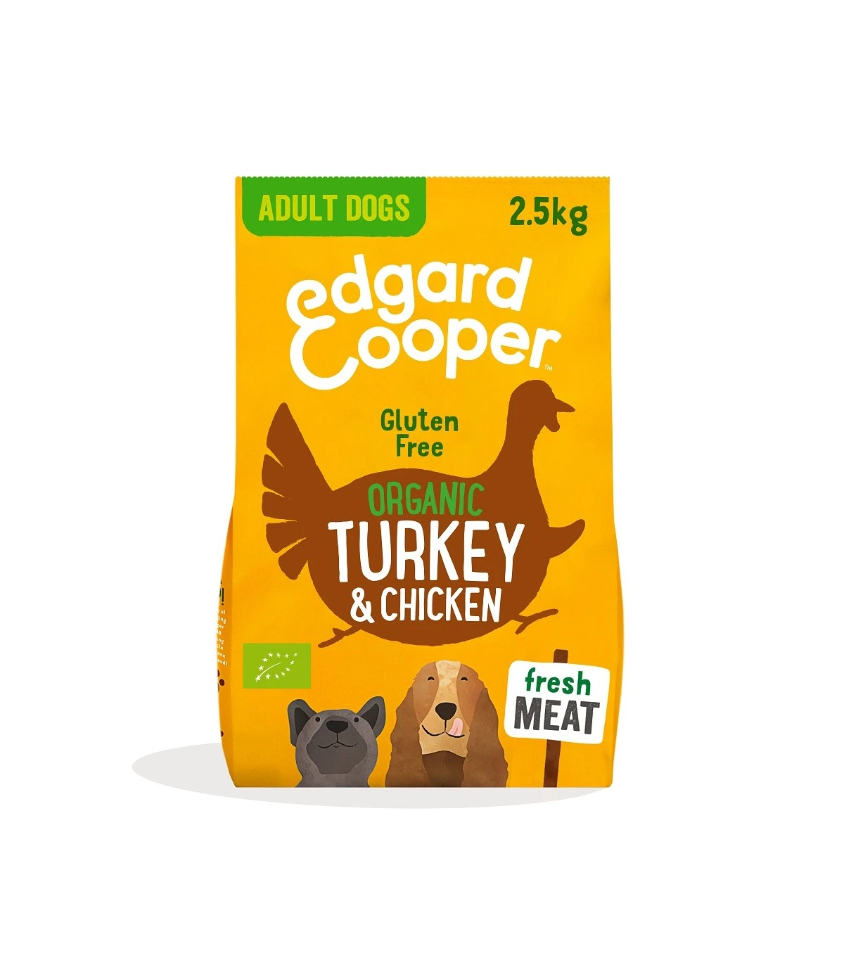 Edgard & Cooper Adult Carne Fresca Di Tacchino E Pollo Biologici Senza Glutine 2,5 Kg 3 Edgard & Cooper Adult Carne Fresca Di Tacchino E Pollo Biologici Senza Glutine 2,5 Kg