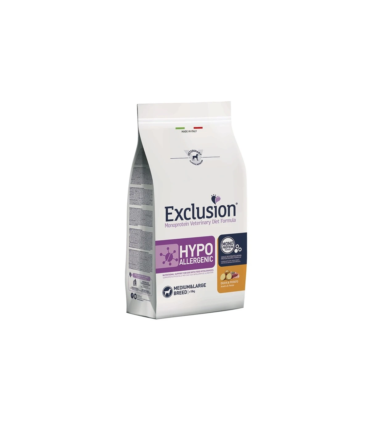 Exclusion Diet Formula Hypoallergenic Anatra E Patate Medium Large 12 Kg 3 Exclusion Diet Formula Hypoallergenic Anatra E Patate Medium Large 12 Kg