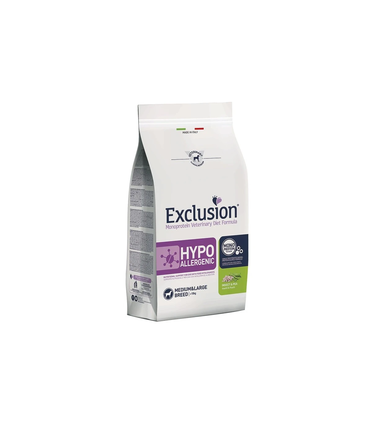 Exclusion Diet Formula Hypoallergenic Insect E Piselli Medio Large 12 Kg 3 Exclusion Diet Formula Hypoallergenic Insect E Piselli Medio Large 12 Kg