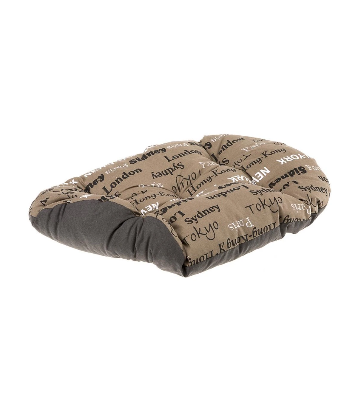 Ferplast Relax 65/6 Cuscino Città Marrone 3 Ferplast Relax 65/6 Cuscino Città Marrone - immagine 2