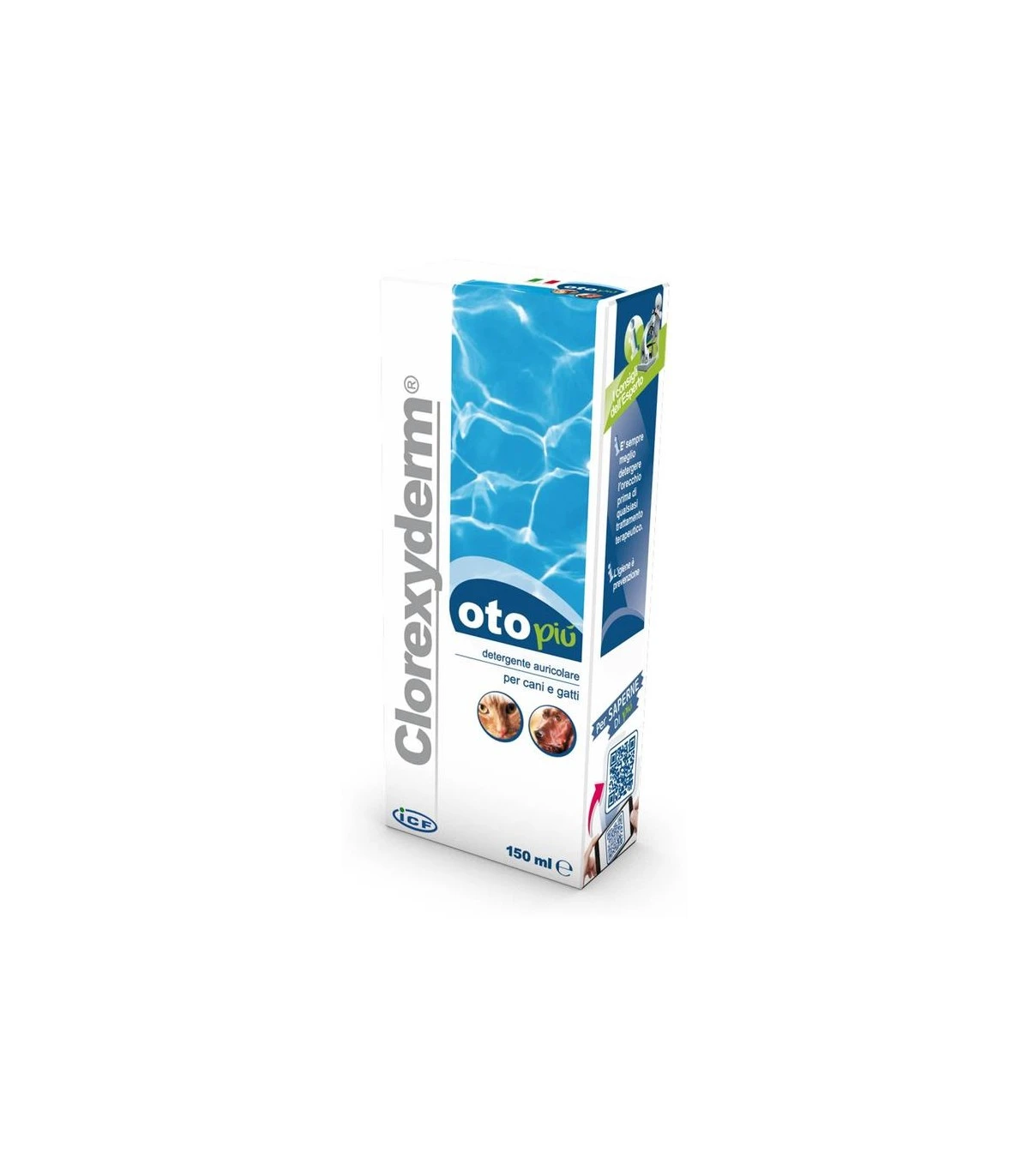 Icf Clorexyderm Oto Più 150 Ml 3 Icf Clorexyderm Oto Più 150 Ml