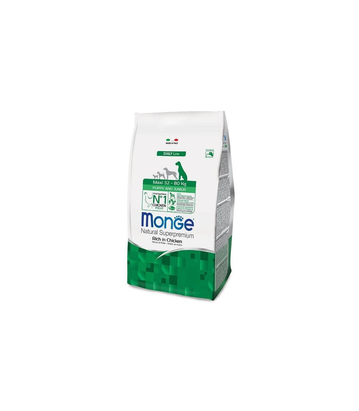 Monge Cane Puppy And Junior Maxi 12 Kg 3 Monge Cane Puppy And Junior Maxi 12 Kg