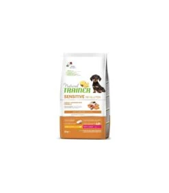 Natural Trainer Sensitive Cane No Gluten Mini Puppy & Junior Salmone 2 Kg