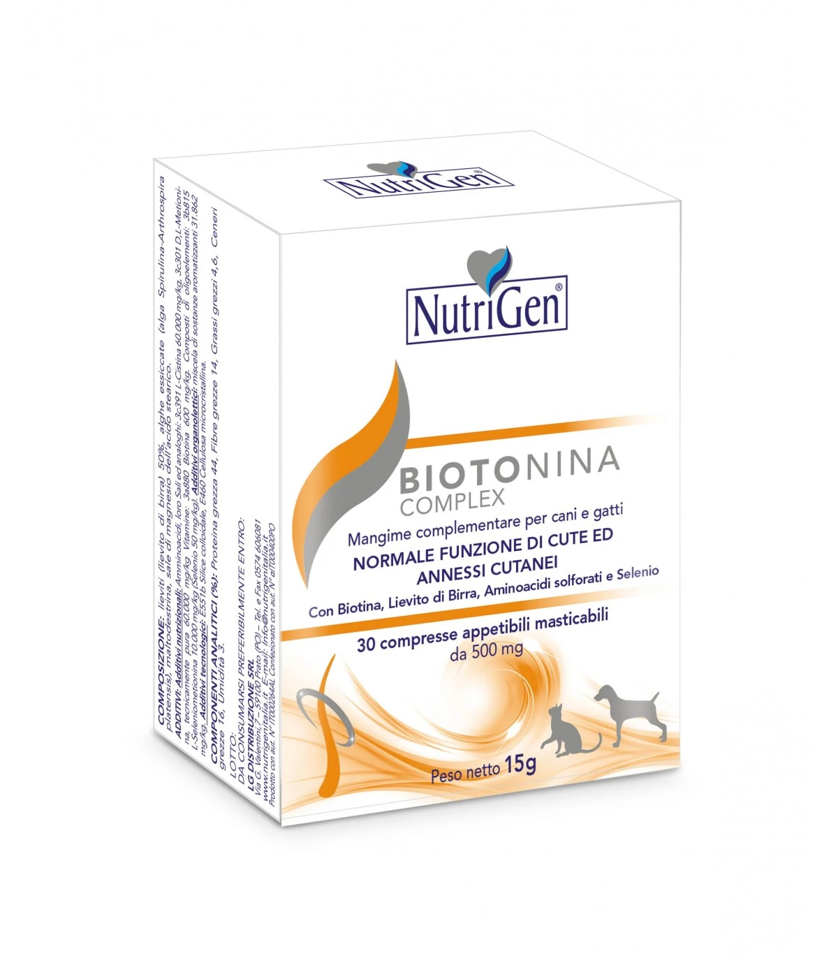 Nutrigen Biotonina Complex 30 Compresse 500 Mg 3 Nutrigen Biotonina Complex 30 Compresse 500 Mg