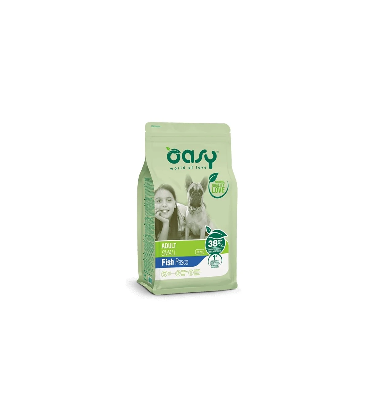 Oasy Cane Adult Small Pesce 3 Kg 3 Oasy Cane Adult Small Pesce 3 Kg