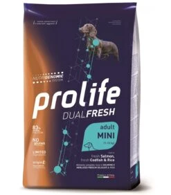 Prolife Cane Dualfresh Adult Salmone Merluzzo & Riso Mini 2 Kg