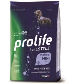 Prolife Cane Lifestyle Mature Pesce Bianco & Riso Mini 2 Kg