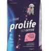 Prolife Cane Sensitive Puppy Agnello & Riso Medium Large 10 Kg 1 Prolife Cane Sensitive Puppy Agnello & Riso Medium Large 10 Kg -Cane Articoli Negozio prolife cane sensitive puppy agnello riso medium large 10 kg
