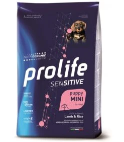 Prolife Cane Sensitive Puppy Agnello & Riso Mini 2 Kg