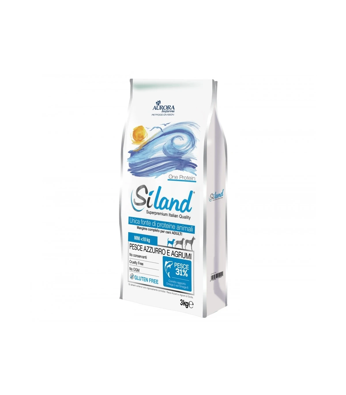 Aurora Biofarma Siland Cane Adult Mini Pesce Azzurro E Agrumi 3 Kg 3 Aurora Biofarma Siland Cane Adult Mini Pesce Azzurro E Agrumi 3 Kg