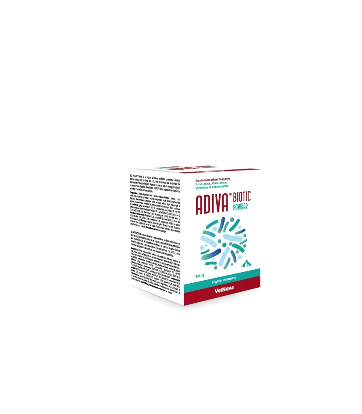 VetNova Adiva Biotic Powder 30 Gr 3 VetNova Adiva Biotic Powder 30 Gr