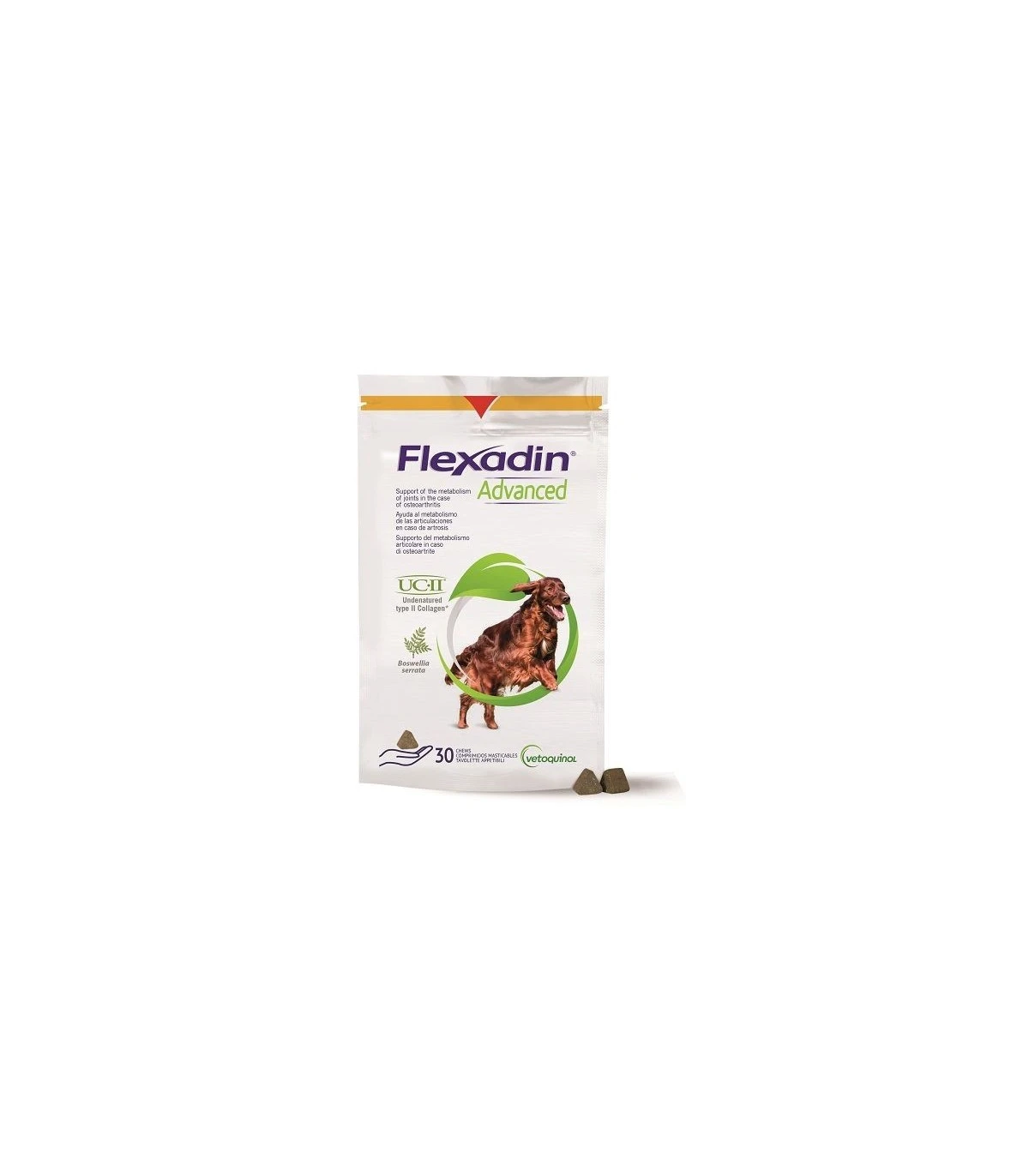 Vetoquinol Flexadin Advanced 30 Tavolette Masticabili 3 Vetoquinol Flexadin Advanced 30 Tavolette Masticabili