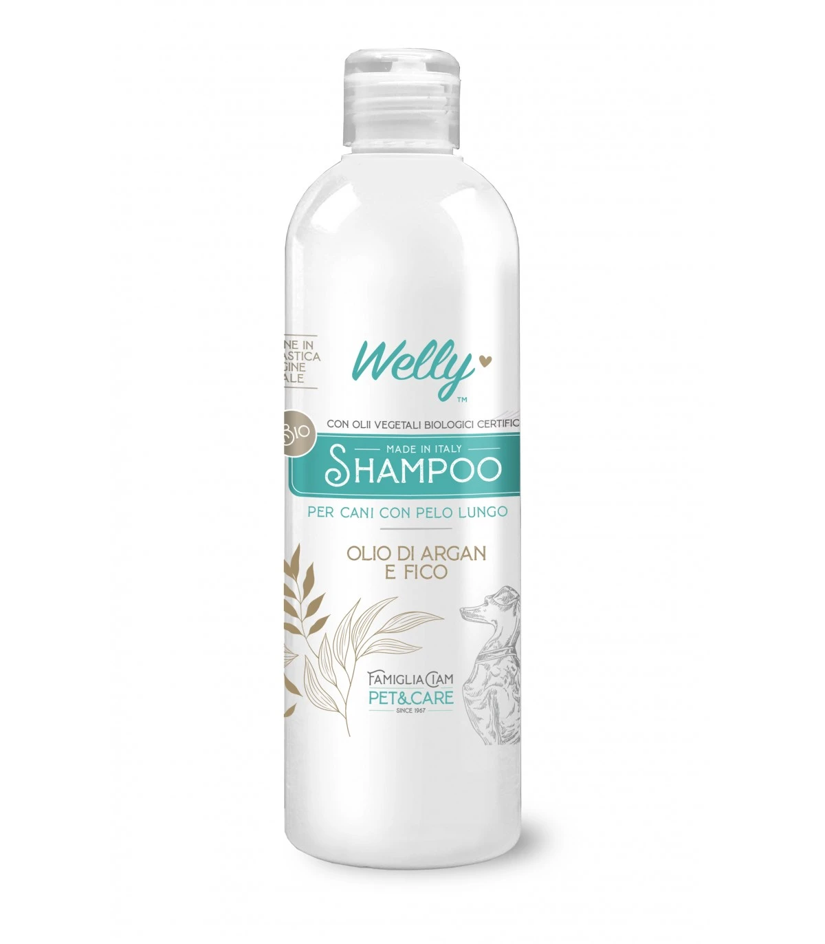 Welly Bio Shampoo Cani Pelo Lungo Olio Di Argan E Fico 250 Ml 3 Welly Bio Shampoo Cani Pelo Lungo Olio Di Argan E Fico 250 Ml